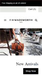 Mobile Screenshot of fhwadsworth.com